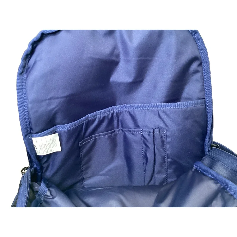 Nike Brsilia 9.5 Training Backpack Laptop Pocket Water Bottle Sleeves Navy New